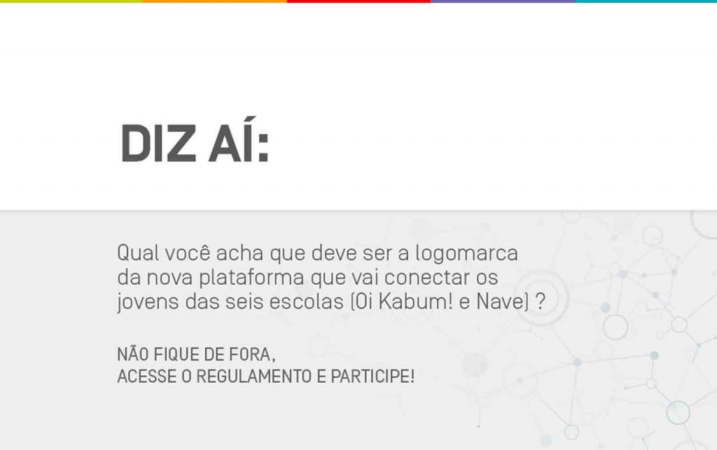 TEM JOGO CRIATIVO NA OI KABUM! E NO NAVE