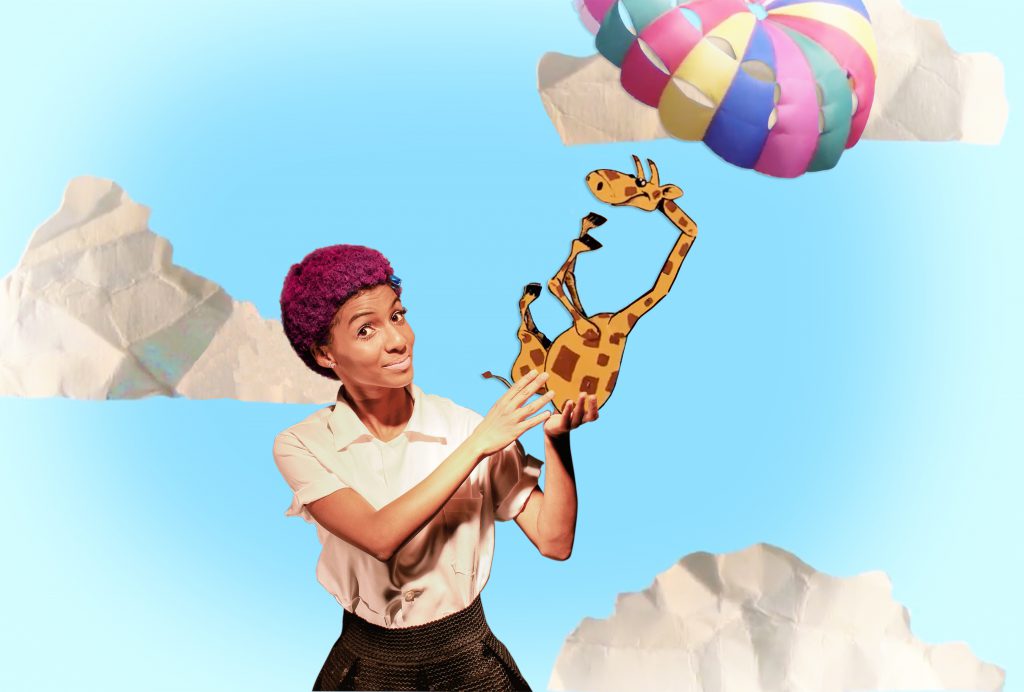 ABIGAIL E A GIRAFA (DF)